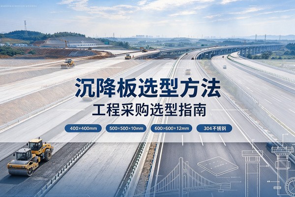 隆子沉降板选择方法
