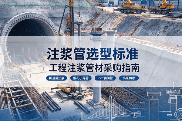 隆子注浆管选型标准